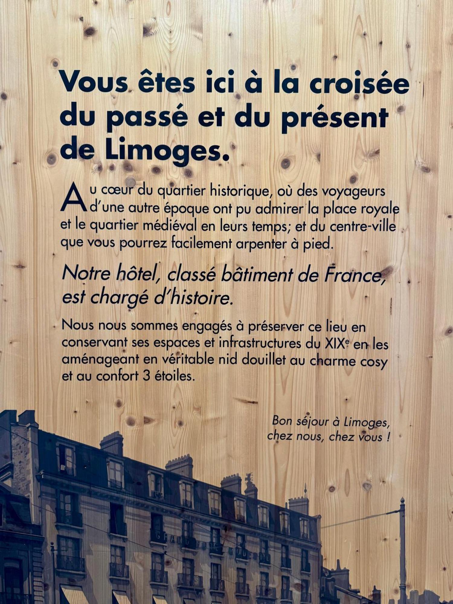 Ibis Limoges Centre Hotel Eksteriør billede